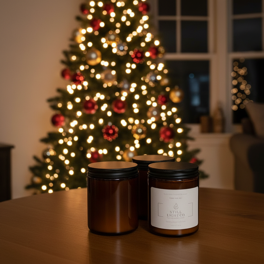 Three Wise Men Beeswax Candle